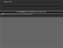 Tablet Screenshot of mexp.com